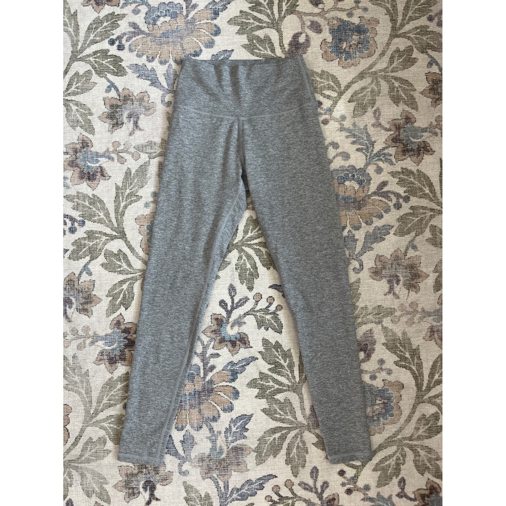 OFFLINE by Aerie The Hugger Leggings Womens S Grey Excellent High Rise Heathered